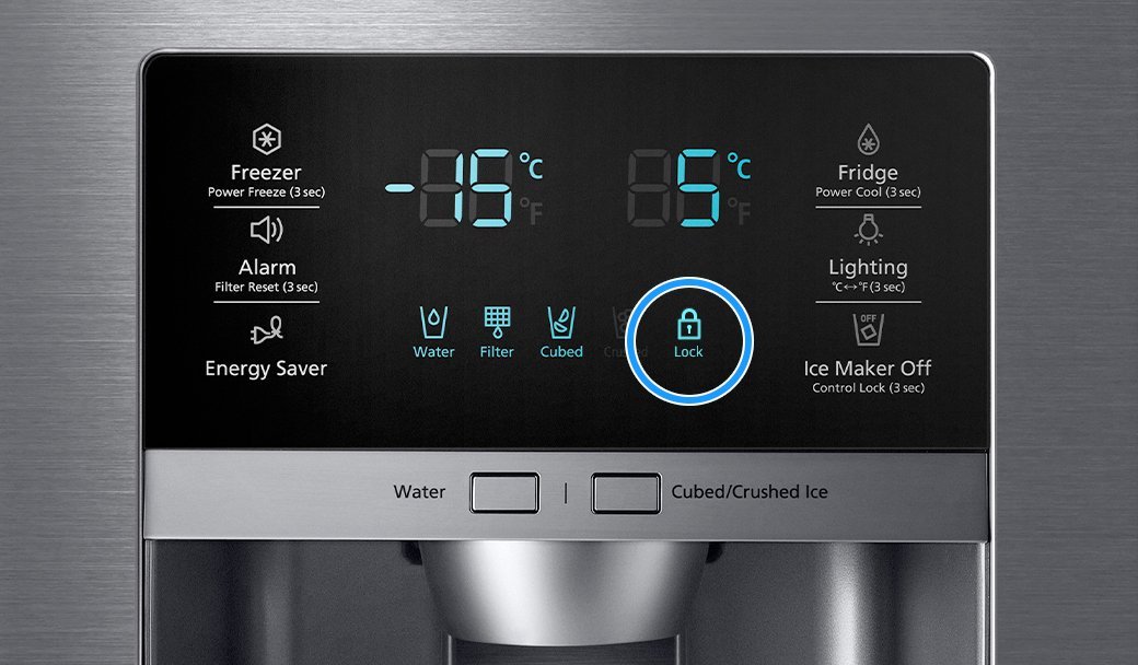 Check if Child Lock or Dispenser Lock is enabled