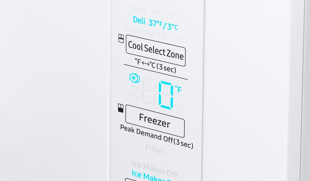 Check the freezer temperature