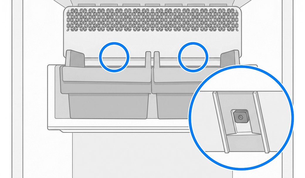 Reset the ice maker