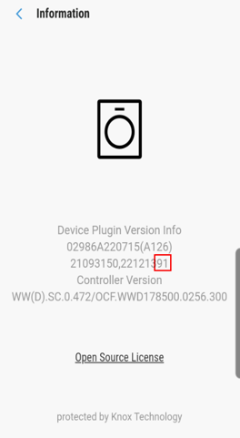 How to check version on SmartThings app step 4